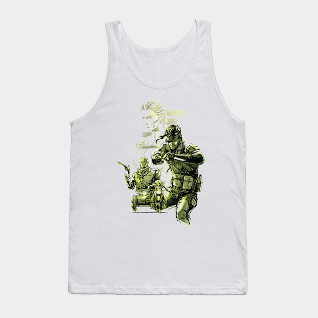 Sanke Eater Tank Top by JMcG